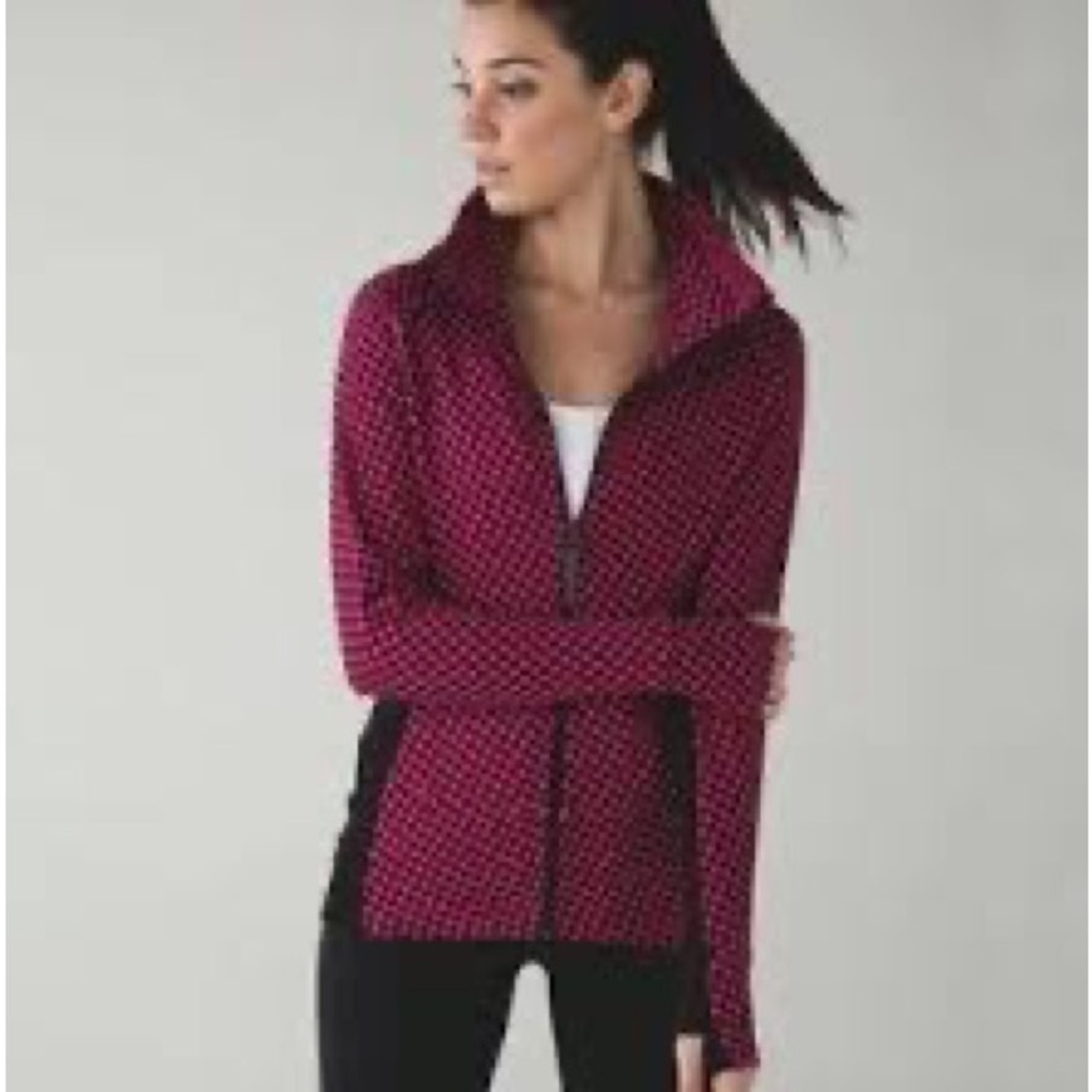 Lululemon Deep Dive Berry Rumble Radient jacket - Picture 1 of 7